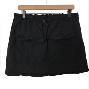 Free Haven Black Mini Skirt with Front Pockets Size 1xl